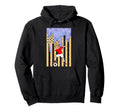 Soccer Usa Flag Soccer Dabbing Dab Ice Hoodie - Trendy Graphic Unisex