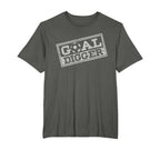 Goal Digger Football Player Sport T-Shirt - Minimalist Print Men Women