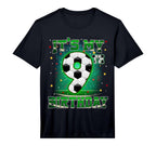 Its My 9Th Birthday Soccer 9 Years Old T-Shirt - Minimalist Print Unisex
