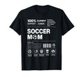Funny Soccer Mom Mothers Day Football T-Shirt - Novelty Apparel for Adults