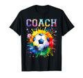 Soccer Coach Coaching Staff T-Shirt - Minimalist Print Men Women