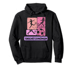 Soccer Team Outfit Players Fans Womens Hoodie - Custom Art Print Unisex