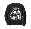 Senior Soccer Gramma 2024 Class 2024 Sweatshirt - Trendy Graphic Unisex