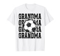 Soccer Grandma Cracked Wall Family T-Shirt - Minimalist Print for Adults
