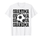 Soccer Grandma Cracked Wall Family T-Shirt - Minimalist Print for Adults