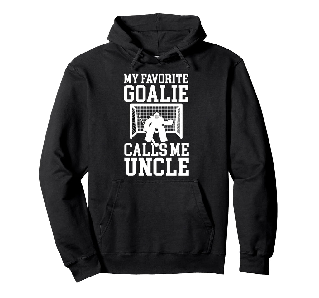 Field Hockey Goalie Uncle Field Hockey Hoodie - Trendy Graphic Men Women