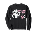 Soccer Soccer Player Soccer Sweatshirt - Streetwear Style Men Women