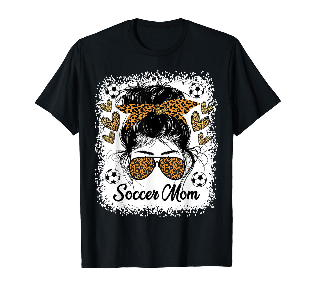 Soccer Mom Soccer Player Stylish T-Shirt - Casual Everyday Wear for Adults