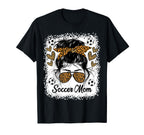 Soccer Mom Soccer Player Stylish T-Shirt - Casual Everyday Wear for Adults