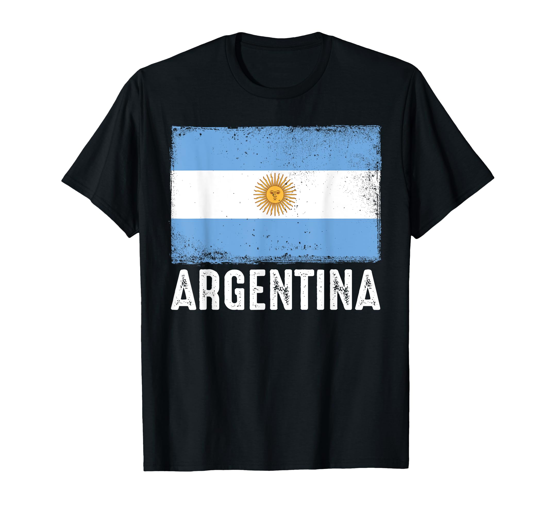 Argentina Flag Football Fan Soccer T-Shirt - Minimalist Print for Adults