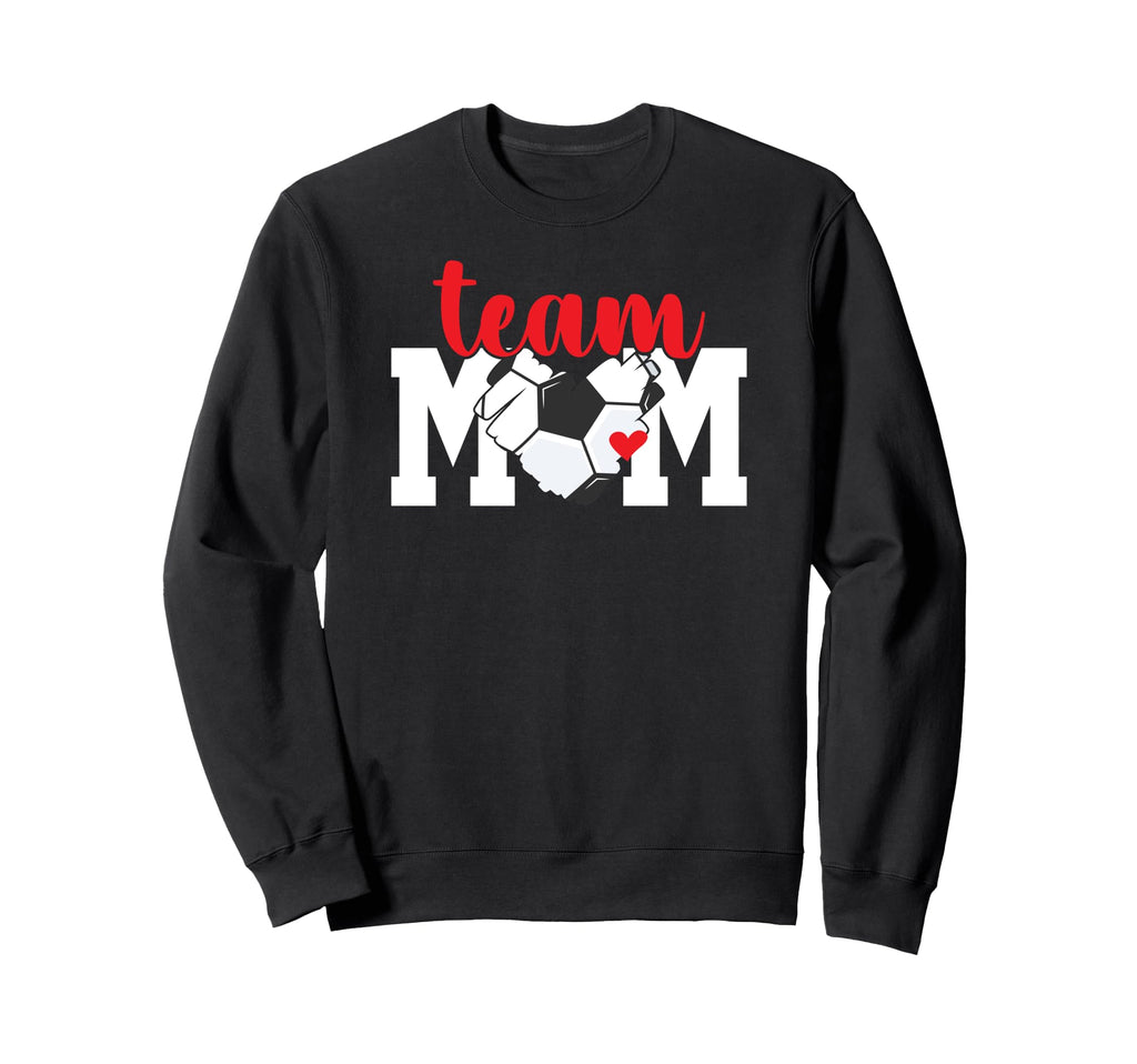 Soccer Team Mom Appreciation Soccer Sweatshirt - Trendy Graphic for Adults