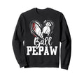 Ball Grandpa Heart Baseball Soccer Ball Hoodie - Unique Graphic Men Women