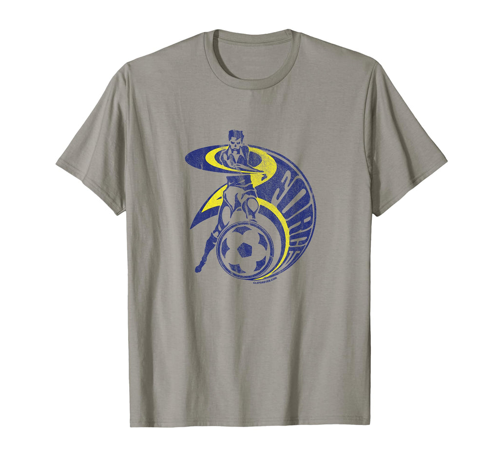 80S Cleveland Force Soccer T-Shirt - Minimalist Print Men Women