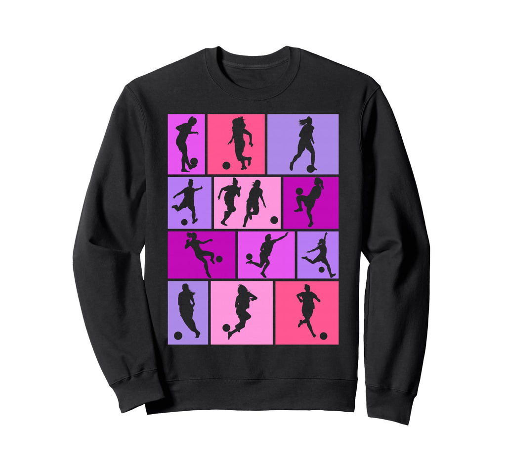 Soccer Players Fan Game Day Soccer Sweatshirt - Novelty Apparel Unisex