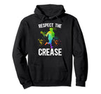 Respect Crease Lacrosse Goalkeeper Hoodie - Graphic Print Men Women