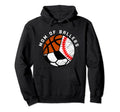 Mom Ballers Funny Baseball Soccer Hoodie - Graphic Print for Adults