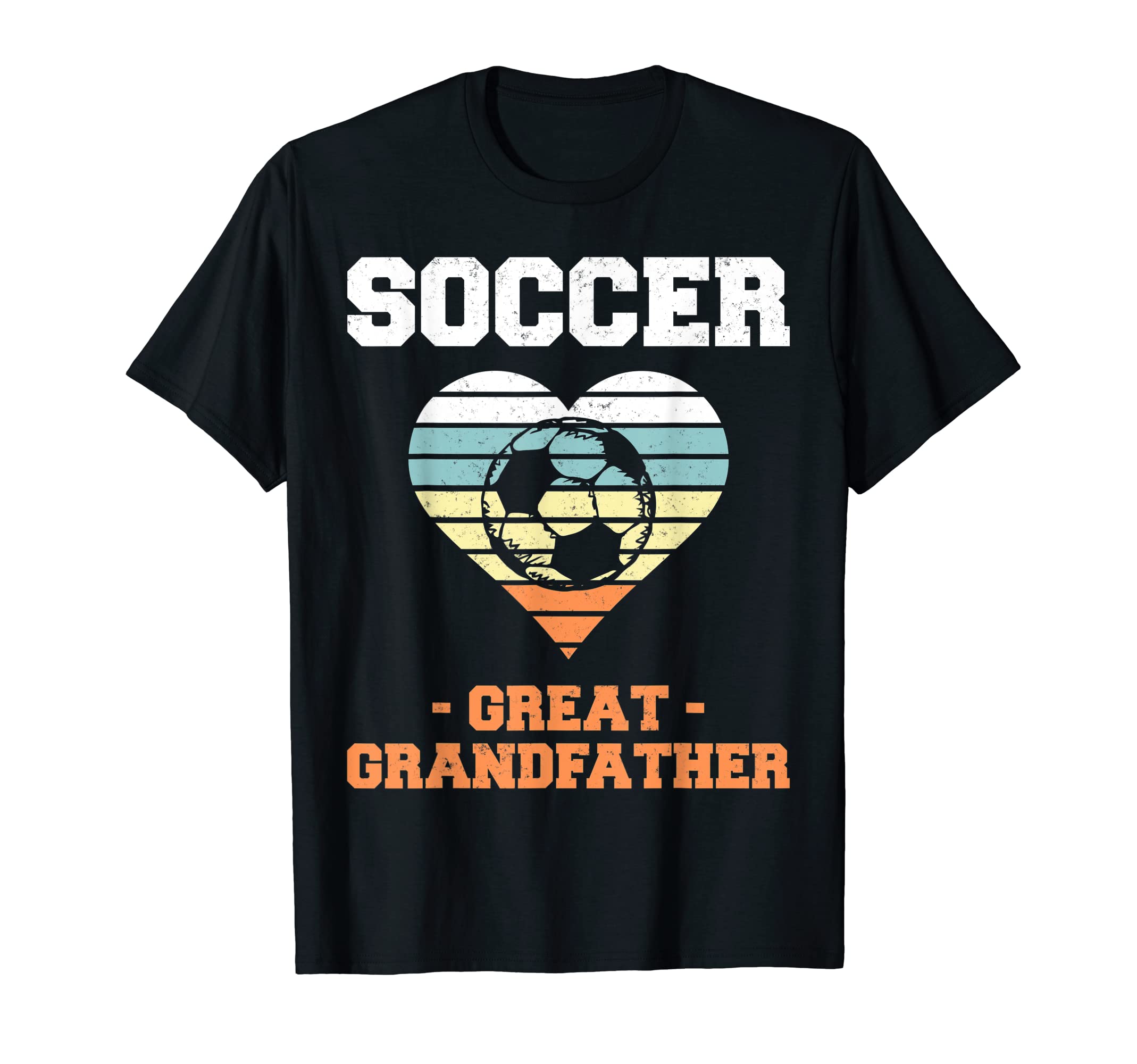 Soccer Great Grandfather Family T-Shirt - Aesthetic Graphic for Adults