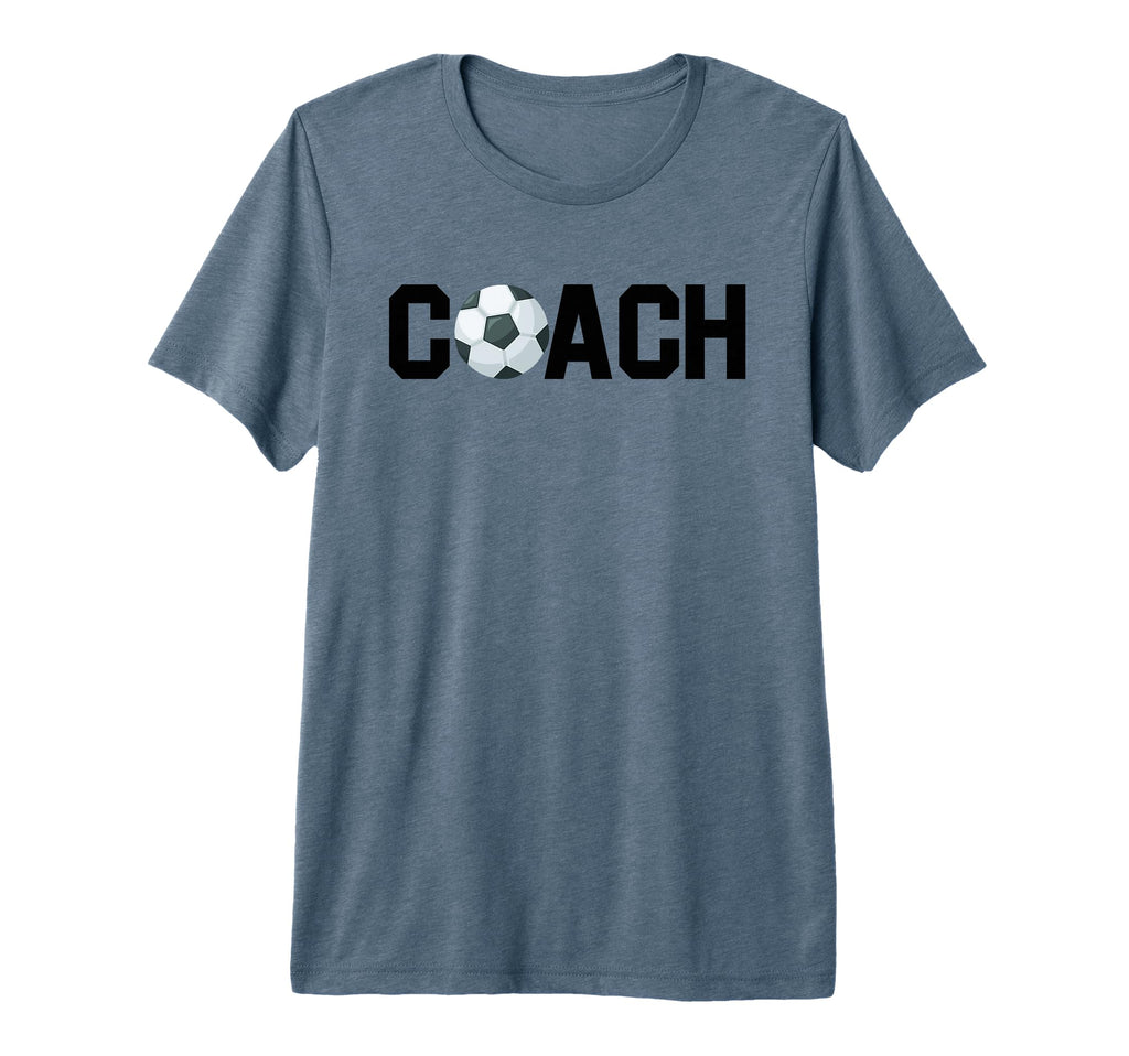 Soccer Coach Funny Football Trainer T-Shirt - Minimalist Print Men Women