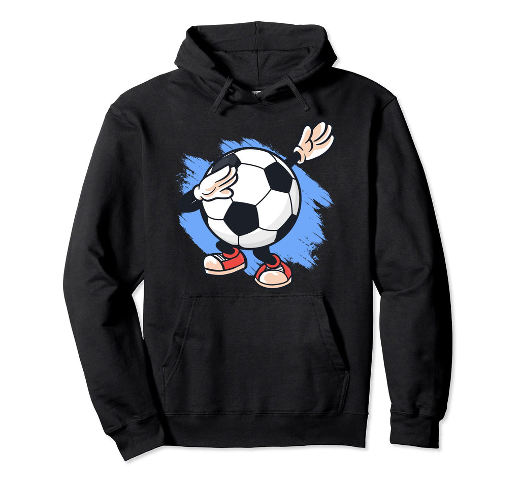 Funny Dabbing Soccer Ball Goalie Hoodie - Fun Novelty Design for Adults