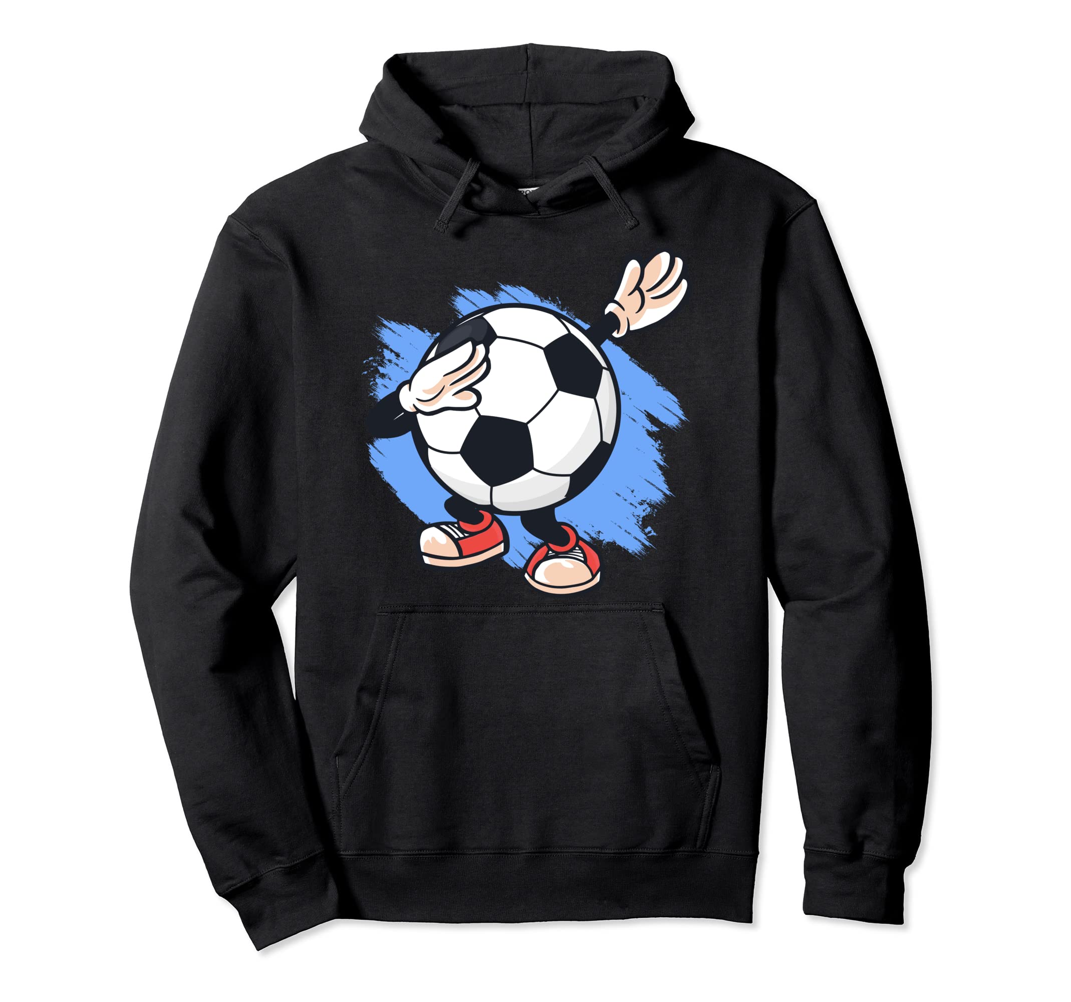 Funny Dabbing Soccer Ball Goalie Hoodie - Fun Novelty Design for Adults