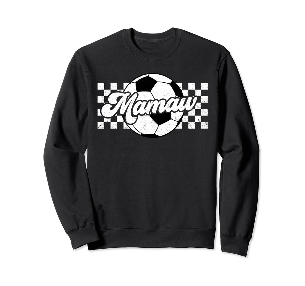 Soccer Mamaw Sport Lover Family Sweatshirt - Aesthetic Graphic Men Women