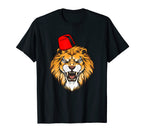 Moorish American Morocco Flag Moroccan T-Shirt - Graphic Print for Adults