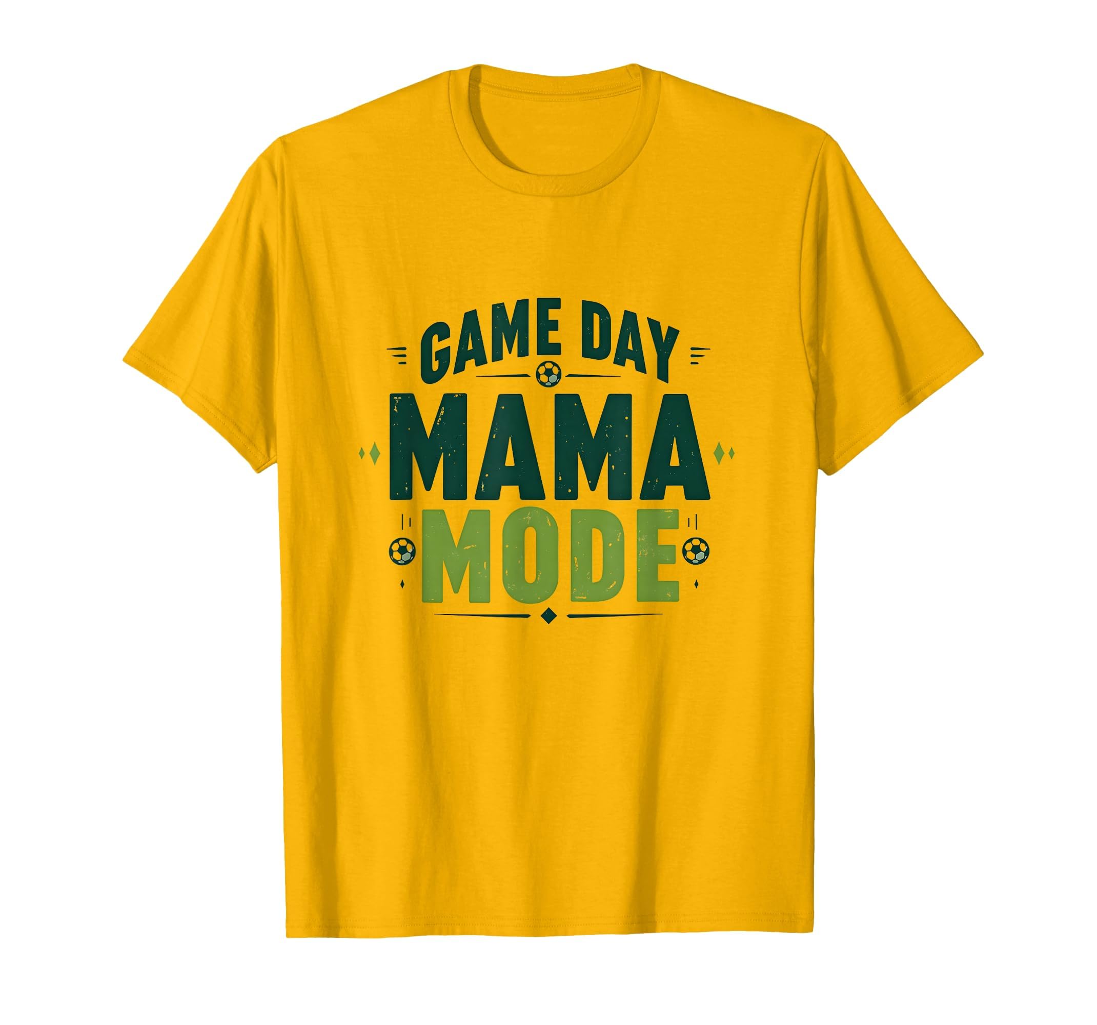 Game Day Mama Mode Soccer Mom T-Shirt - Aesthetic Graphic Unisex