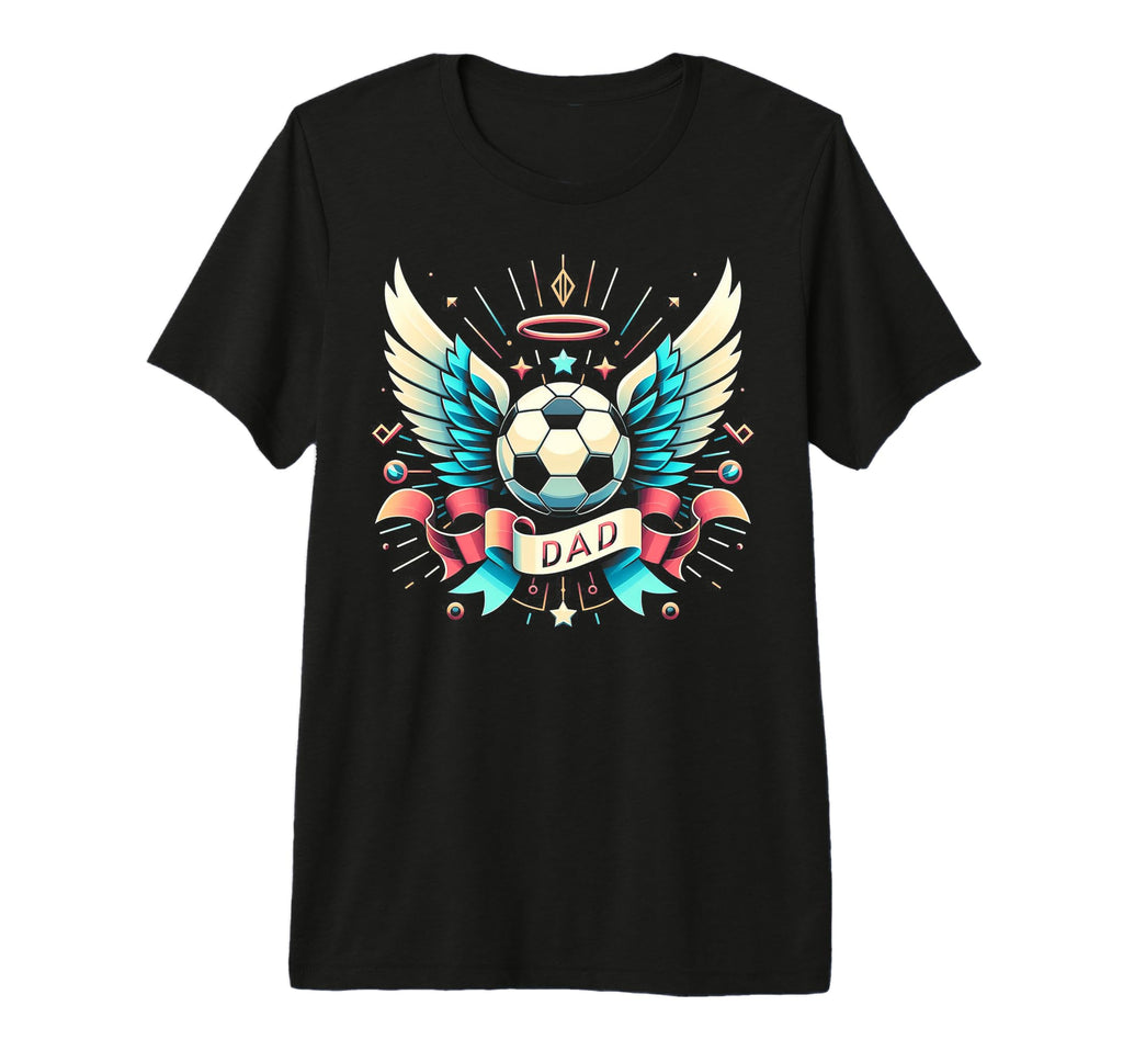 Soccer Dad Family Matching Dad Fathers Day T-Shirt - Trendy Graphic Unisex