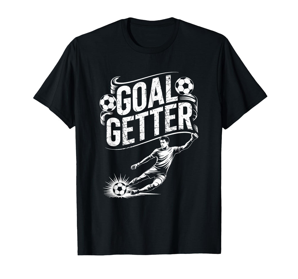 Soccer Lover And Goal Keeper Soccer Player T-Shirt - Unique Graphic Unisex