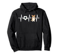 Soccer Pembroke Welsh Corgi Heartbeat Hoodie - Unique Graphic Men Women