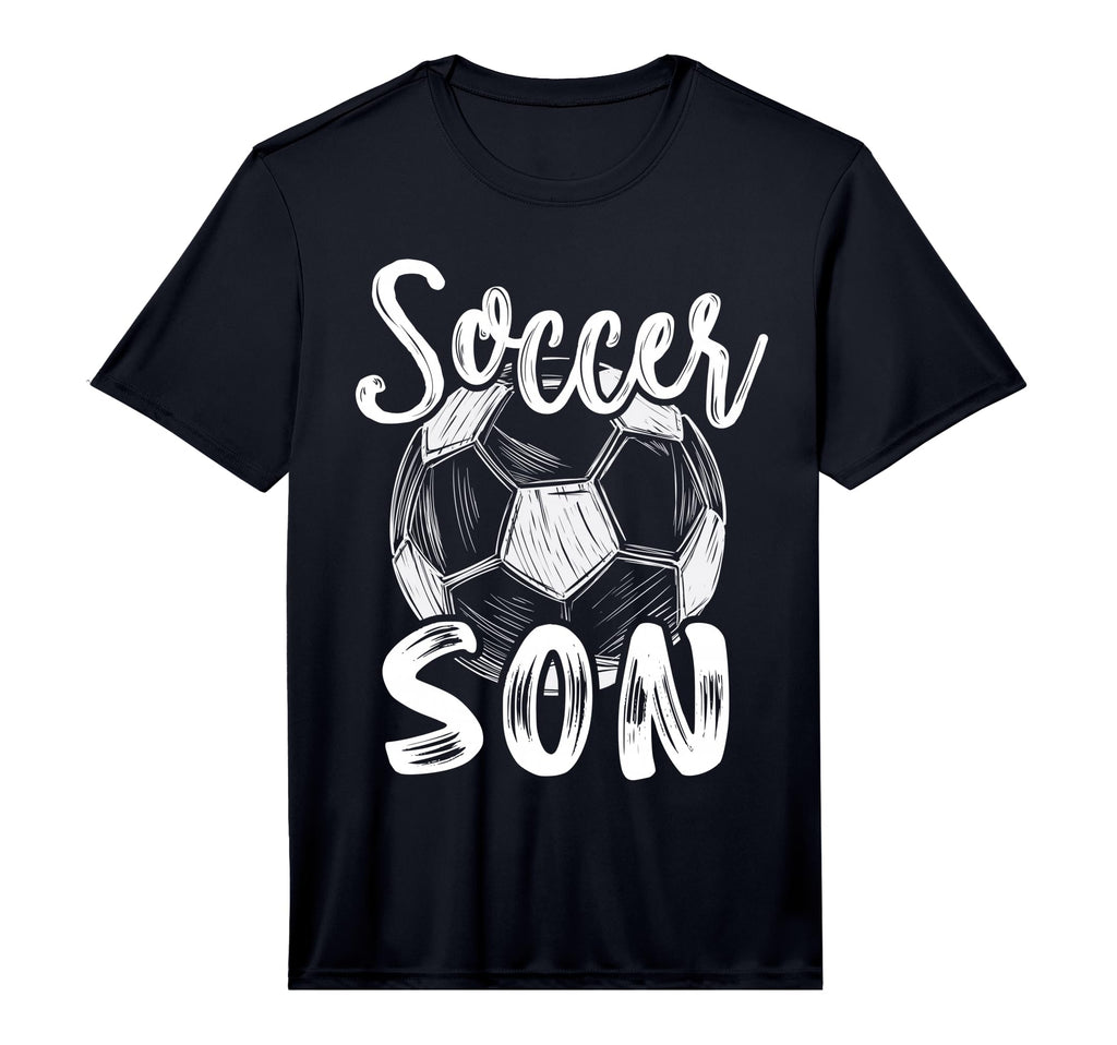 Soccer Son Family Matching Team T-Shirt - Aesthetic Graphic for Adults