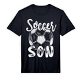 Soccer Son Family Matching Team T-Shirt - Aesthetic Graphic for Adults