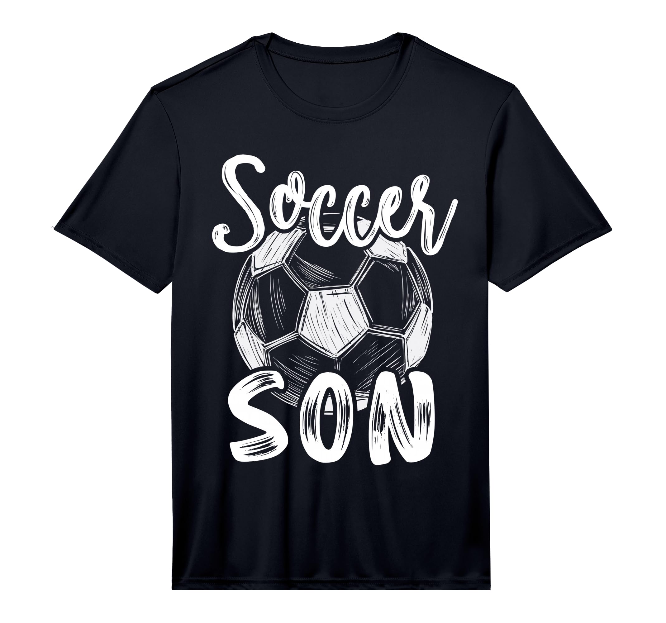 Soccer Son Family Matching Team T-Shirt - Aesthetic Graphic for Adults
