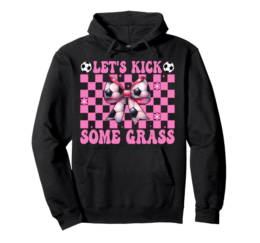 Soccer Mom Mothers Day Coquette Lets Hoodie - Custom Art Print Men Women