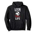 Livin That Soccer Player Girlfriend Hoodie - Aesthetic Graphic Men Women