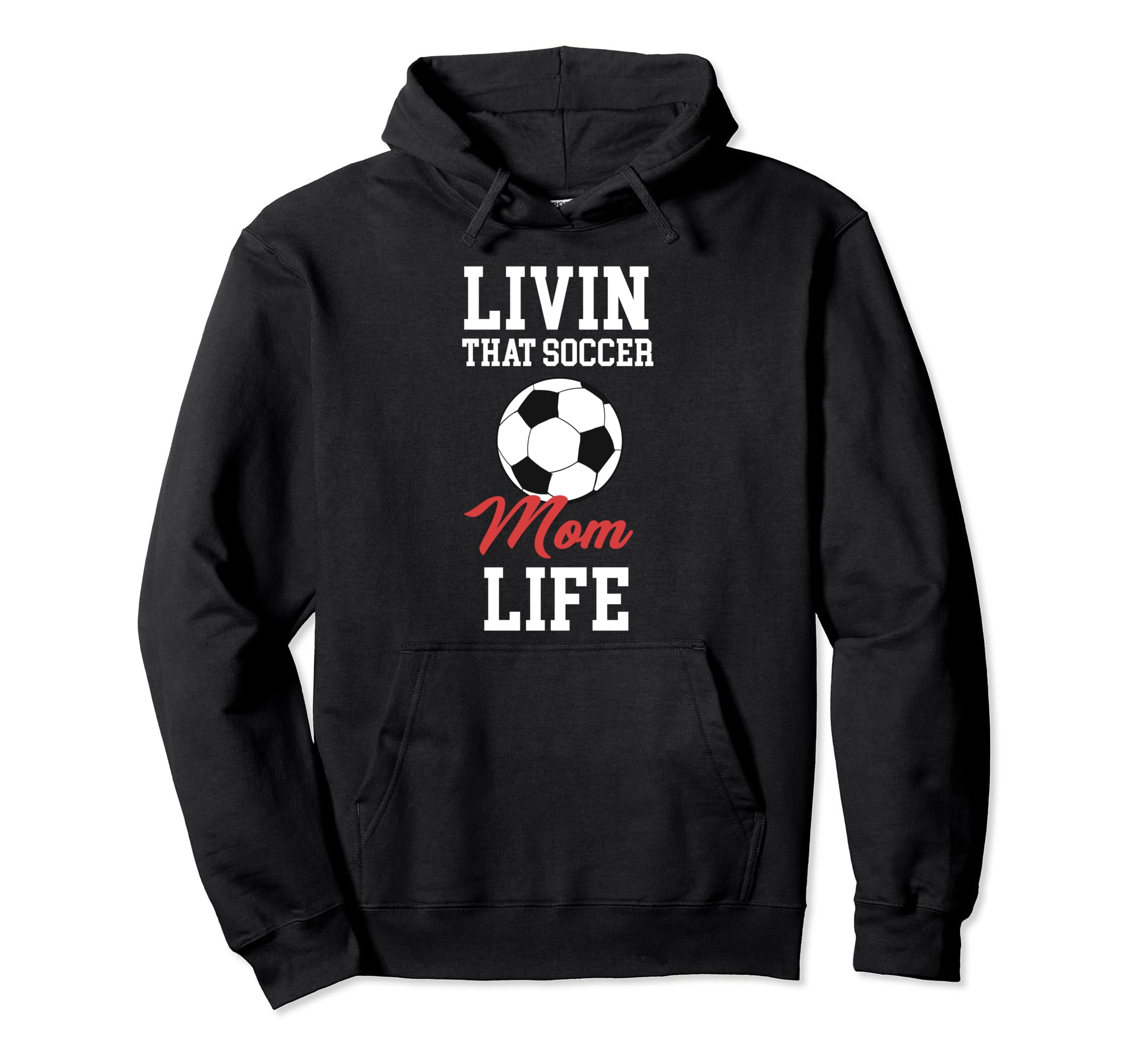 Livin That Soccer Player Girlfriend Hoodie - Aesthetic Graphic Men Women