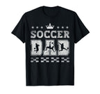 Soccer Dad Fathers Day Soccer Father T-Shirt - Streetwear Style for Adults