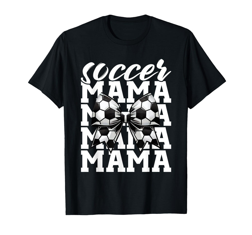 Soccer Mama Football Mothers Day T-Shirt - Custom Art Print Men Women