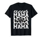 Soccer Mama Football Mothers Day T-Shirt - Custom Art Print Men Women