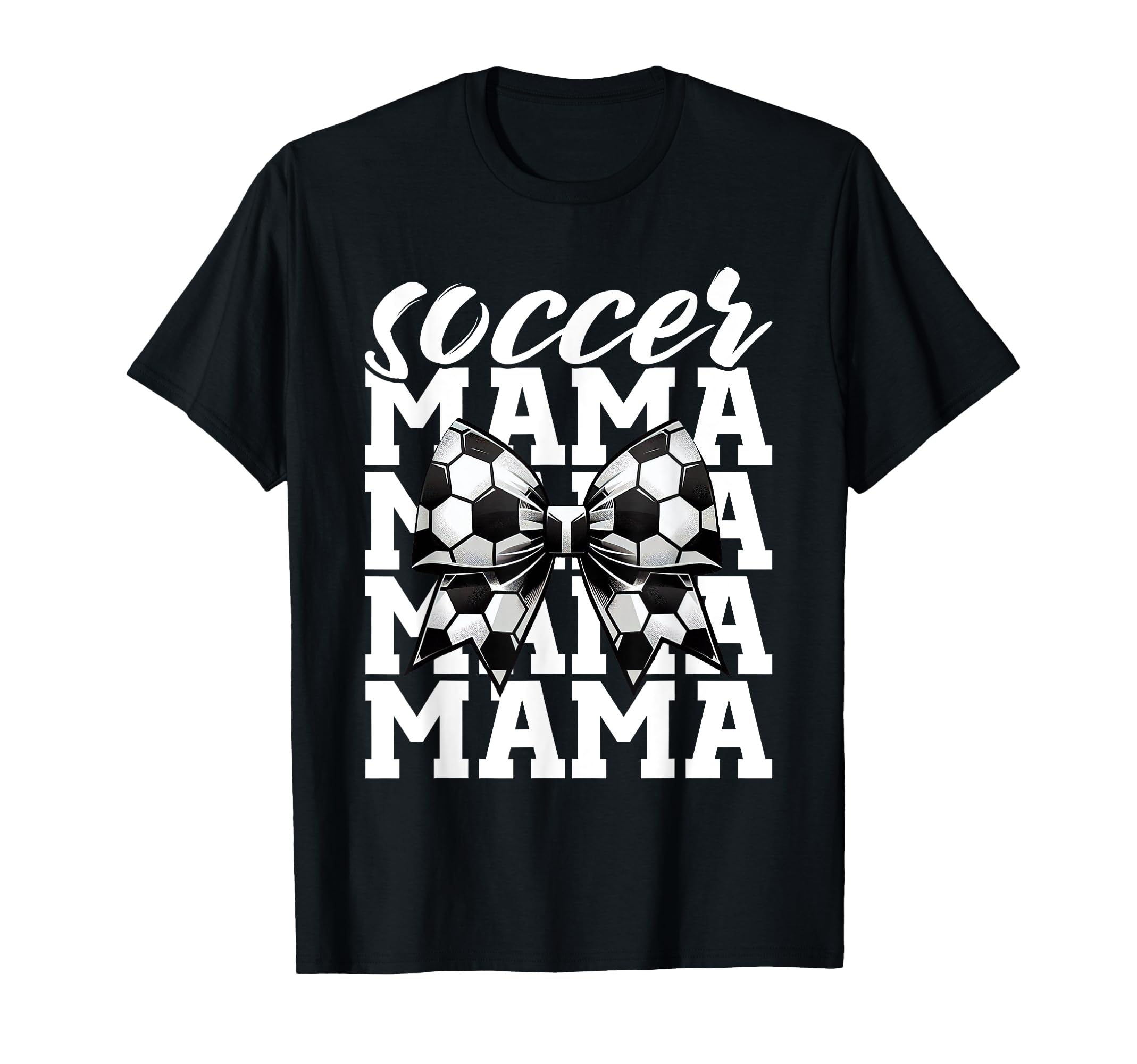 Soccer Mama Football Mothers Day T-Shirt - Custom Art Print Men Women