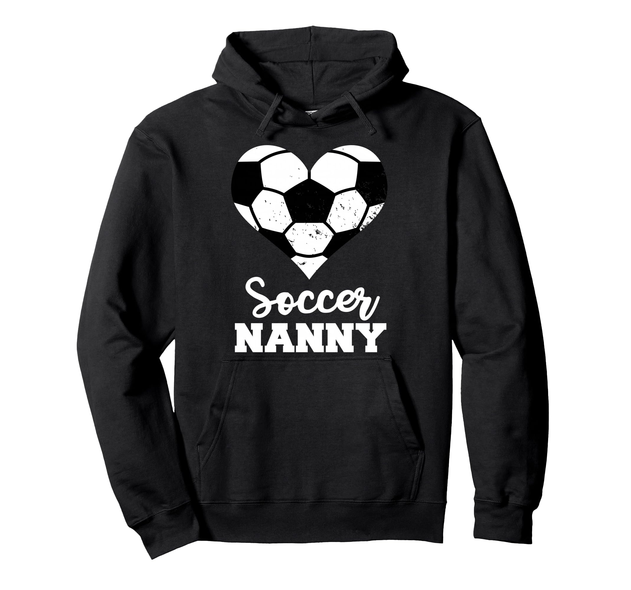 Soccer Nanny Funny Soccer Player Nanny Hoodie - Aesthetic Graphic Unisex