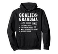 Soccer Goalie Grandma Definition Soccer Hoodie - Trendy Graphic for Adults