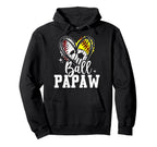 Ball Papaw Baseball Softball Soccer Papaw Hoodie - Graphic Print Unisex