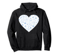 Soccer Love Heart Hoodie - Minimalist Print Unisex