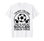 Soccer Coach T-Shirt - Unique Graphic for Adults