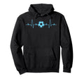 Soccer Heartbeat Soccer Lover Fans Hoodie - Unique Graphic for Adults