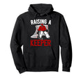 Raising Hockey Keeper Mom Hockey Hoodie - Streetwear Style Men Women