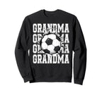 Soccer Grandma Cracked Wall Family Sweatshirt - Novelty Apparel Men Women