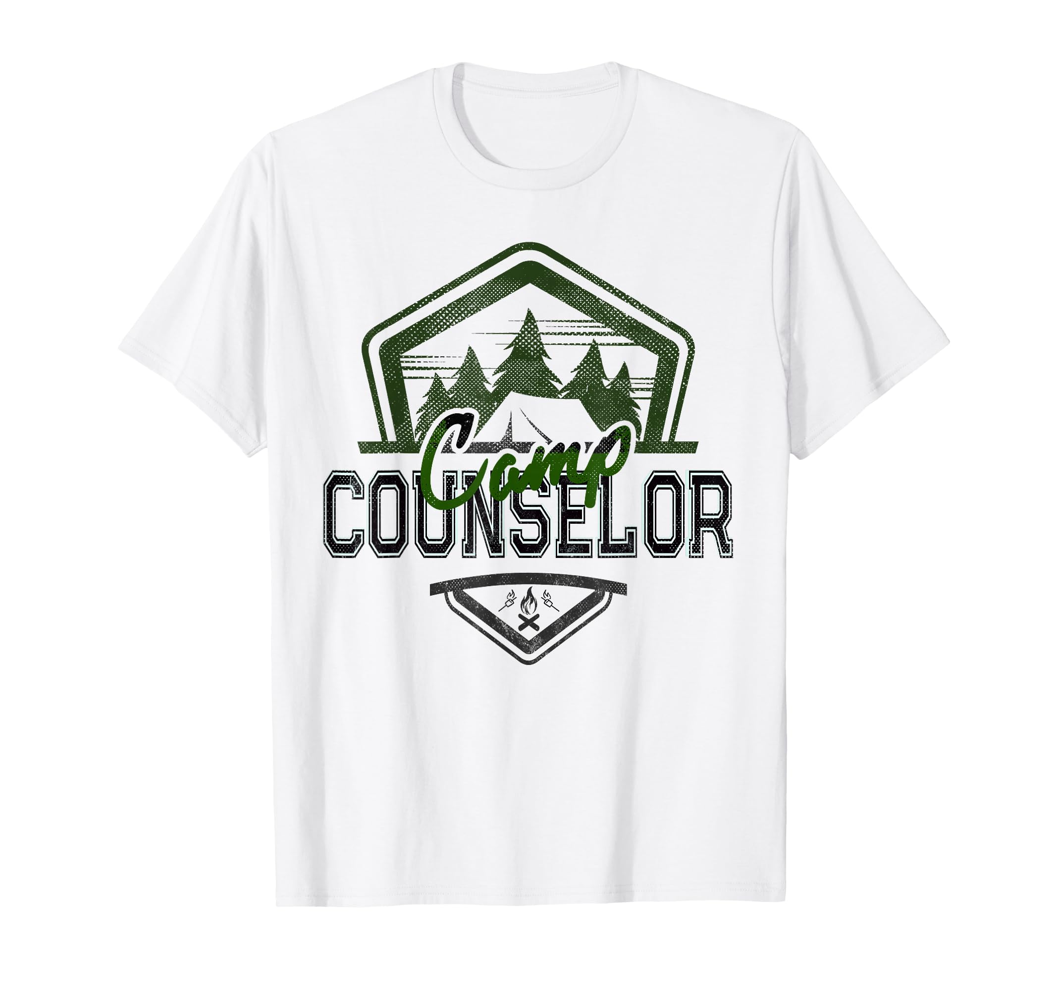 Camp Counselor Staff Campground Crew T-Shirt - Novelty Apparel Unisex