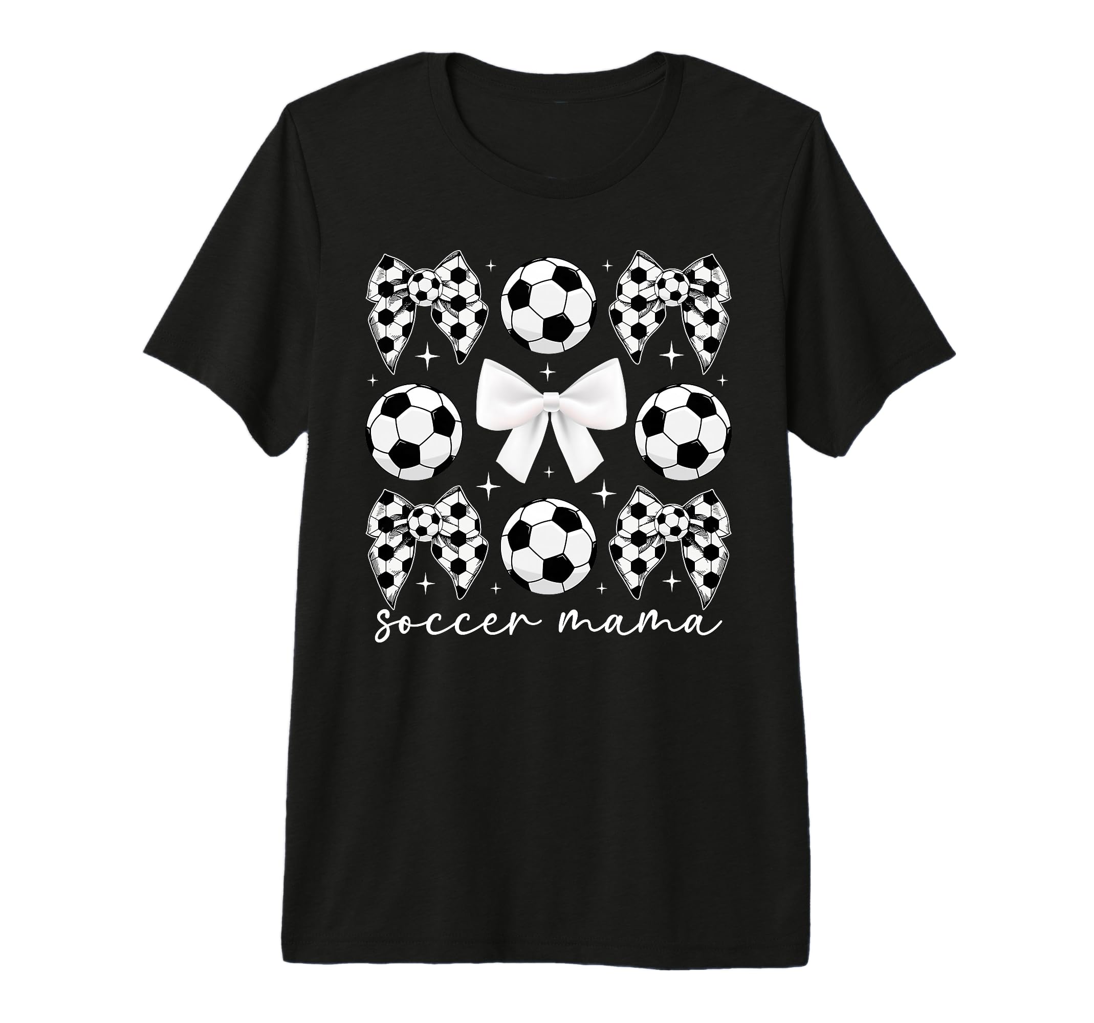 Soccer Mama Coquette Soccer Mom T-Shirt - Streetwear Style for Adults